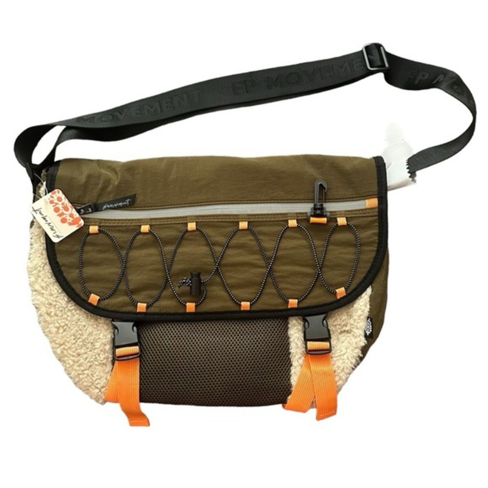 Free People Playoff Sherpa Messenger Bag - Picture 2 of 2